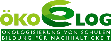 Logo von ÖKOLOG - Ökologisierung von Schulen; Bildung von Nachhaltigkeit